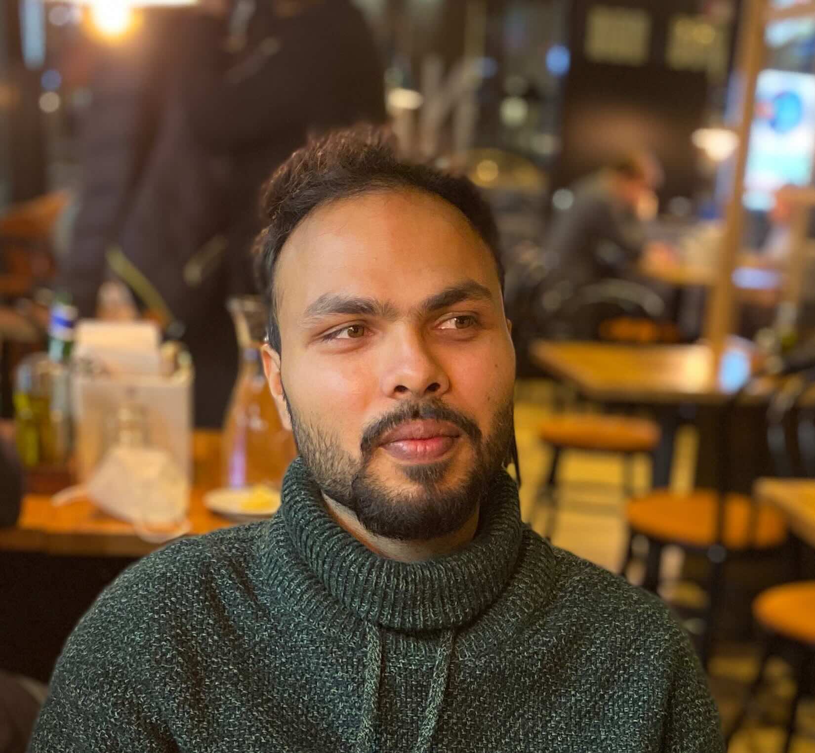 Portrait of Rishabh P. Sharma.